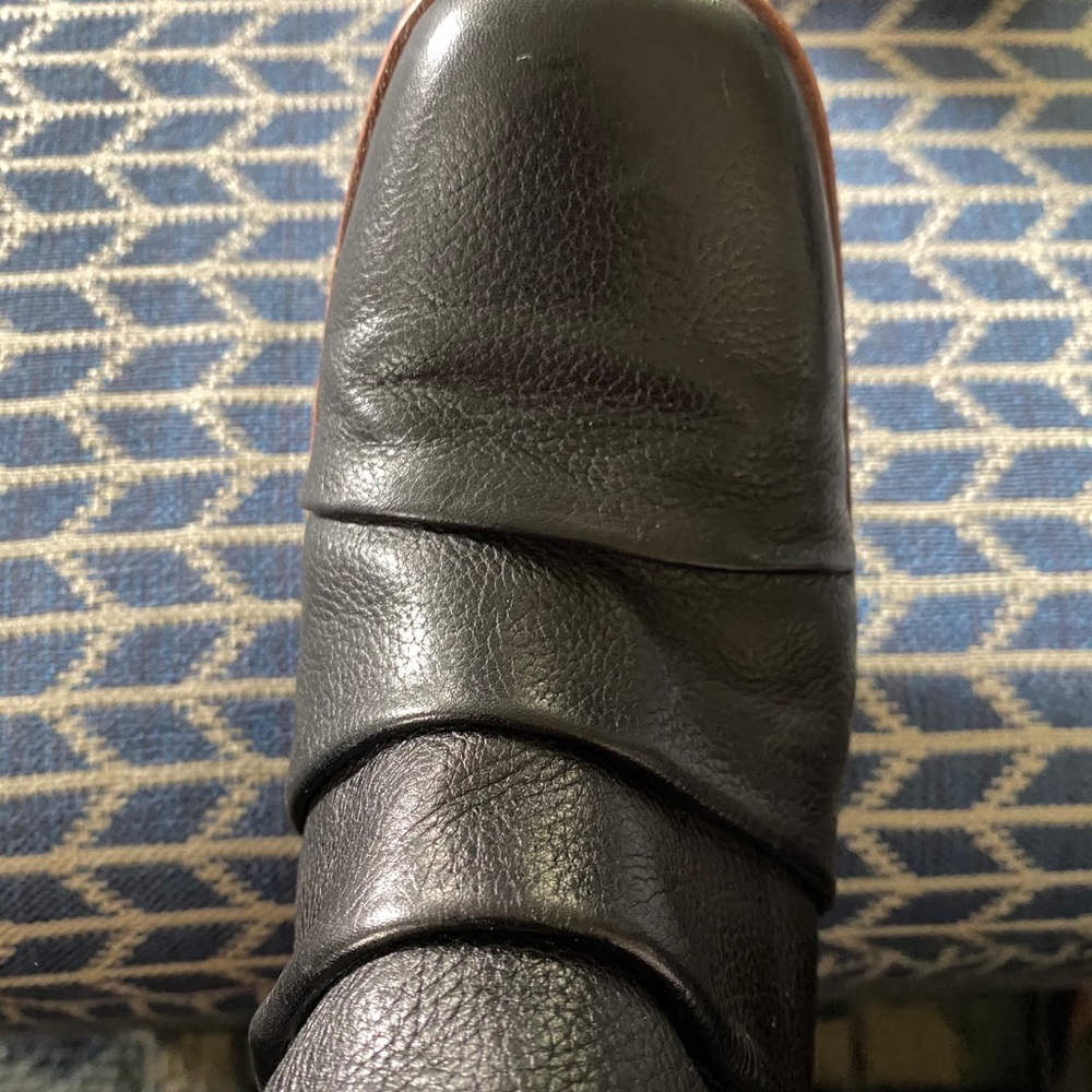 Kork-Ease black leather booties Size 8 - Picture 3 of 7